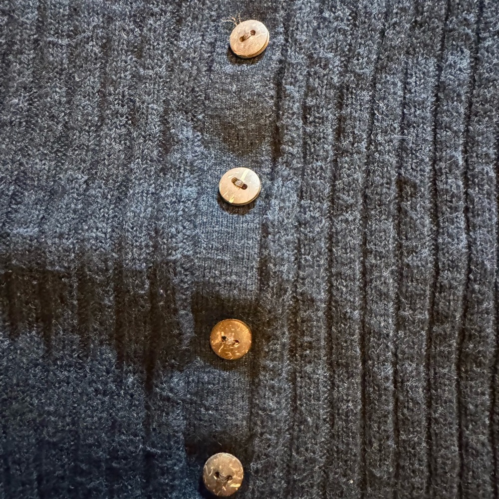 Abercrombie & Fitch Black Ribbed Sweater Tank Top - Picture 3 of 5